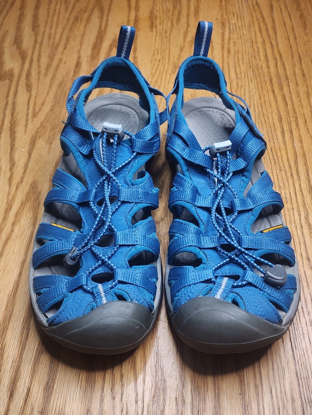 KEEN Womens Blue Closed-Toe Active Sandals Size 11 Like New - Picture 4 of 14